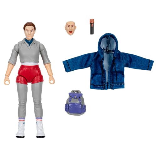 Jazwares Stranger Things Eleven Upside Down Collector Figure – 6-Inch, 33+ Articulations
