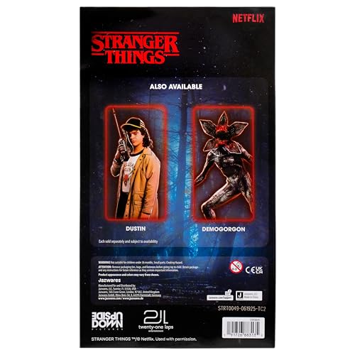 Jazwares Stranger Things Eleven Upside Down Collector Figure – 6-Inch, 33+ Articulations