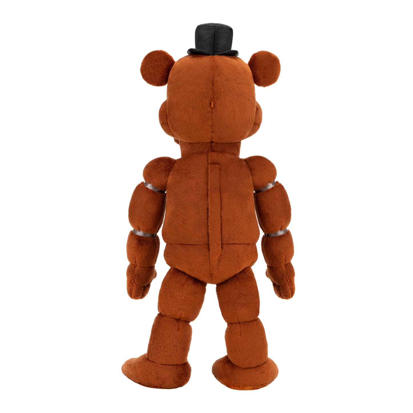 Jazwares Five Nights at Freddy's 14-inch Poseable Sound Classic Freddy Plush – Glow Eyes, 4 Sounds