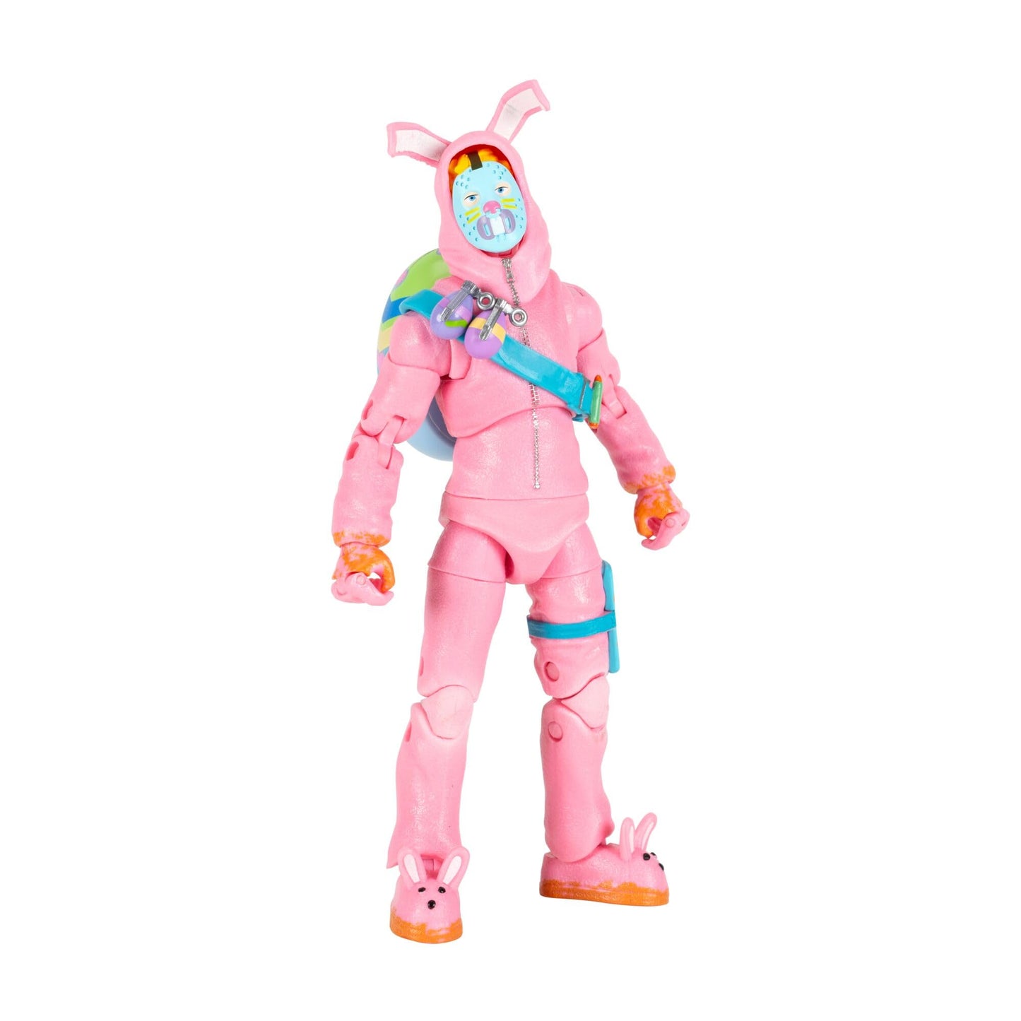 Fortnite Legendary Rabbit Raider 6-Inch Figure — Articulation, Harvest Tool, Back Bling, Bonus Code | Jazwares