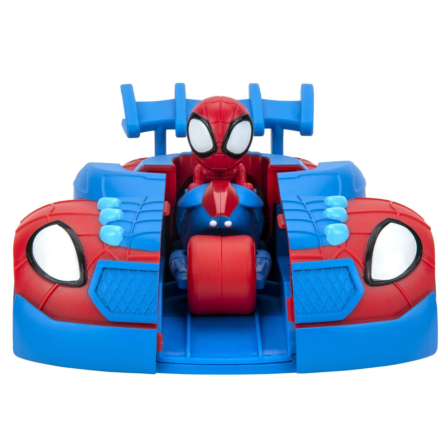 Jazwares Spidey and His Amazing Friends 2-in-1 Web Strike Vehicle – Interactive Toy