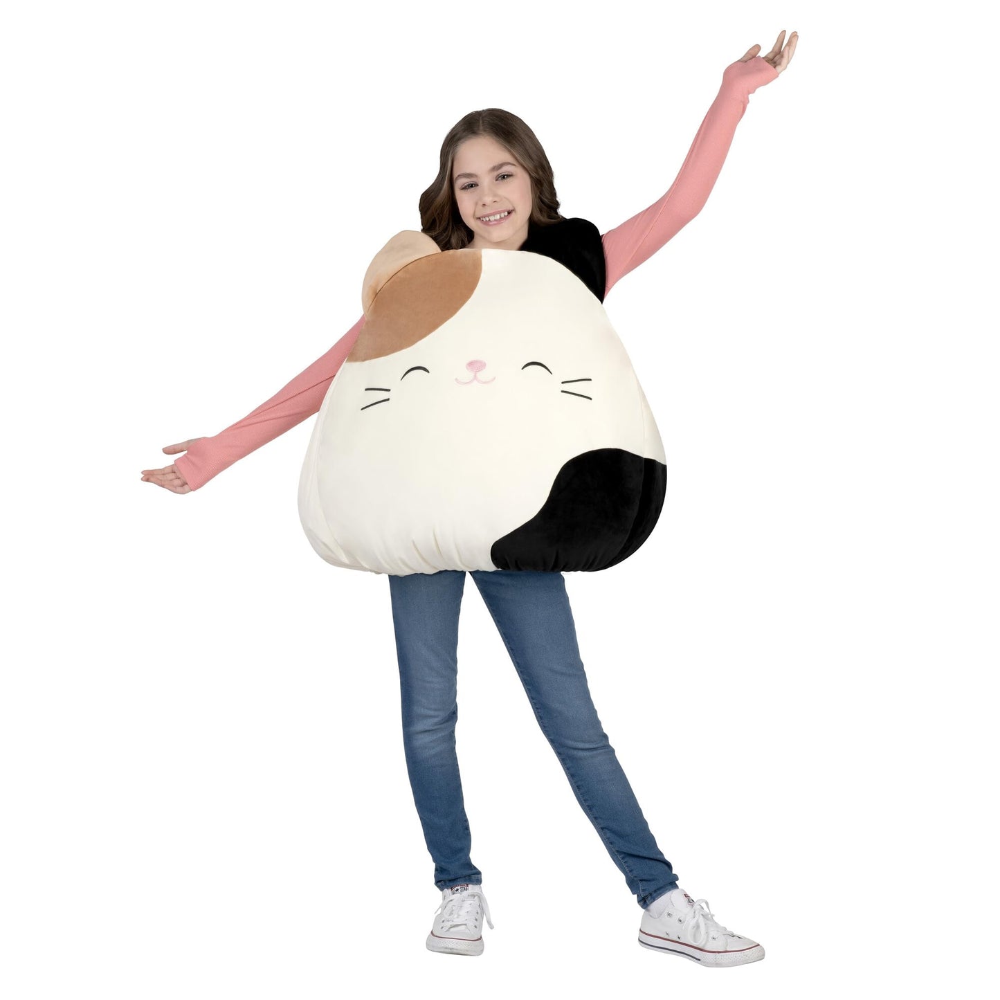 Squishmallows Cam the Calico Cat Costume – Ultrasoft Plush Costume by Jazwares
