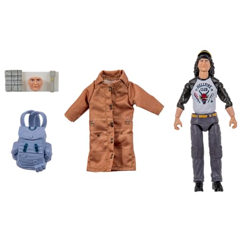 Jazwares Stranger Things Dustin Henderson Upside Down Collector Figure – 6-Inch, 33+ Articulations