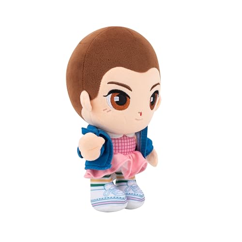 Jazwares Stranger Things Eleven Plush – 8-Inch Soft Embroidery