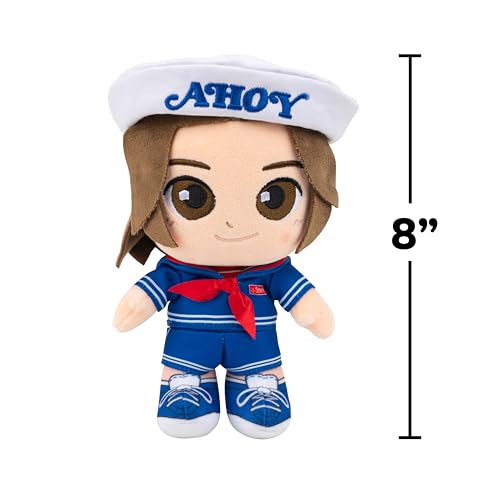 Jazwares Stranger Things Steve Harrington Plush (Season 3) – 8-Inch Plush with Special Embroidery