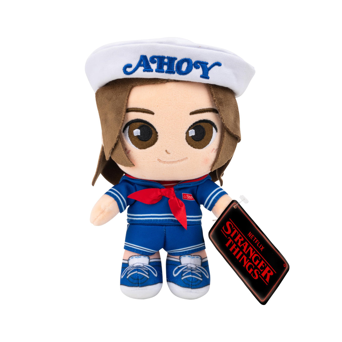 Jazwares Stranger Things Steve Harrington Plush (Season 3) – 8-Inch Plush with Special Embroidery