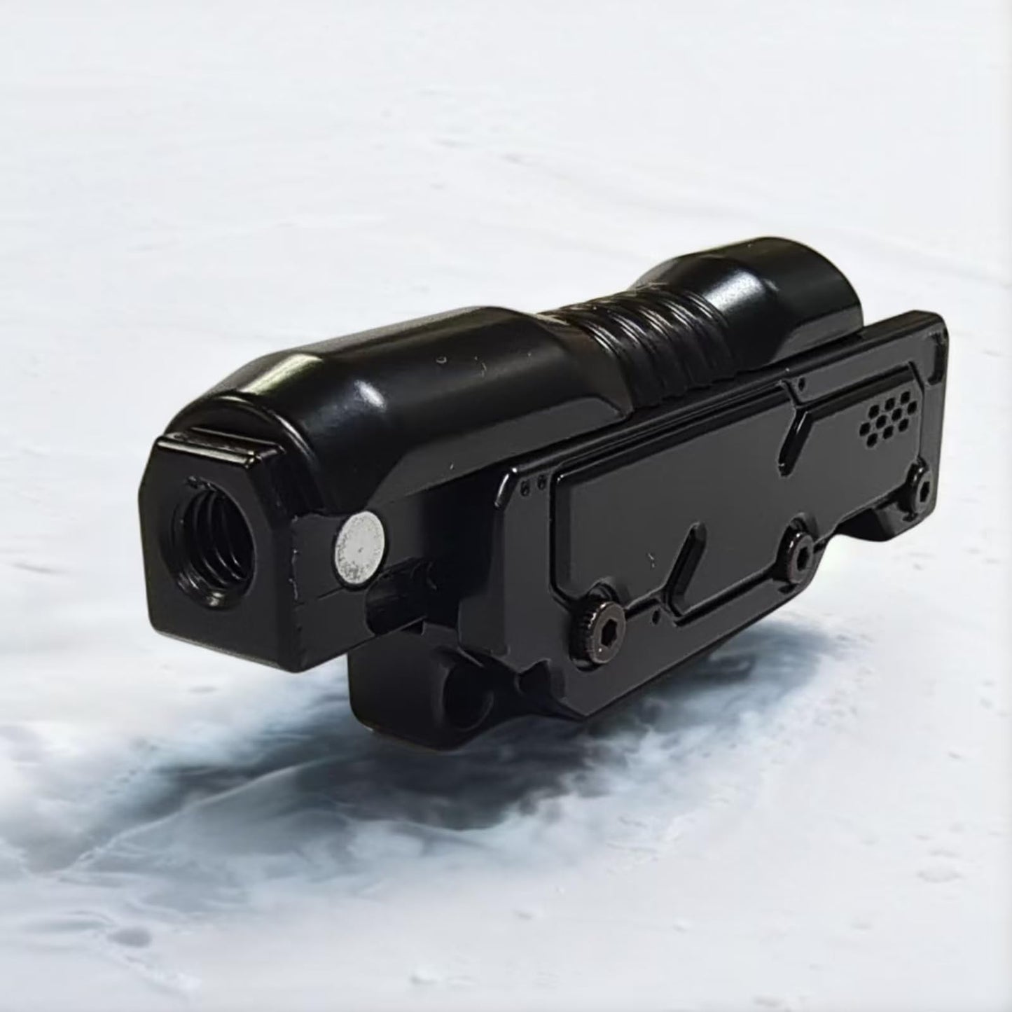 JC JIUCHUANG Fidget Gun Metal – Stainless Steel Fidget Toy for Adults