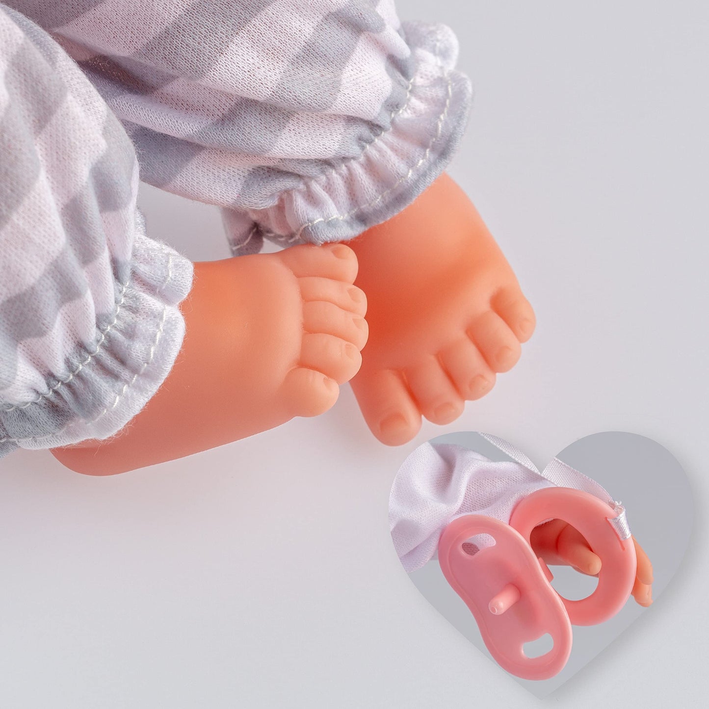 Berenguer Boutique 15-Inch Realistic Soft Body Baby Doll with Open Eyes | JC Toys