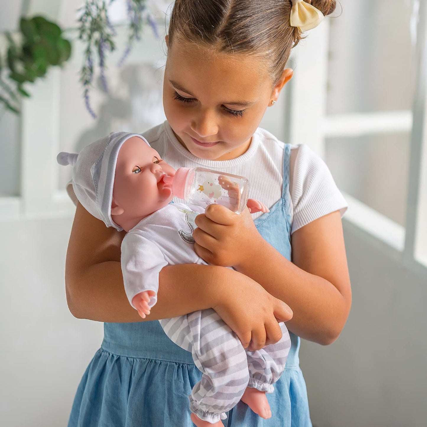 Berenguer Boutique 15-Inch Realistic Soft Body Baby Doll with Open Eyes | JC Toys