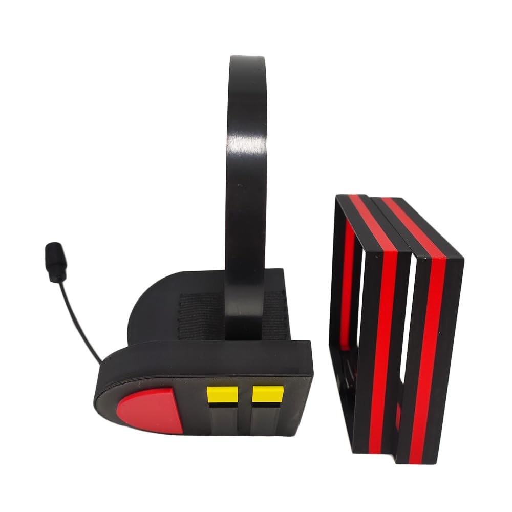 JCvCX 3D Printed Cosplay Headphones & Hair Clips – Nonfunctional Prop for Halloween & Conventions