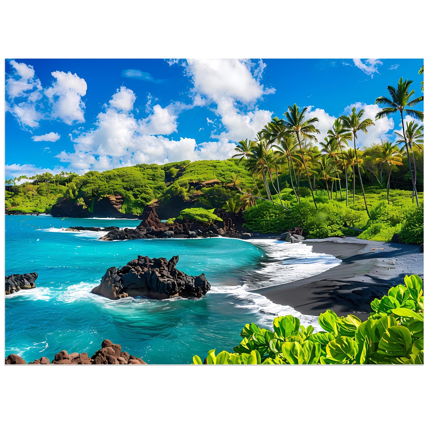Jeacirio 500 Piece Beach Puzzle for Adults – Ocean Jigsaw, 21 x 15 in