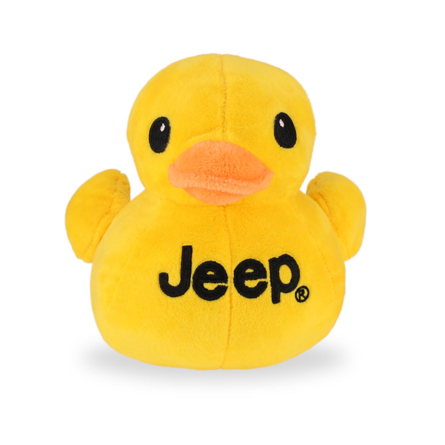 Jeep Text Logo Duck Plush - Yellow Licensed Jeep Gift