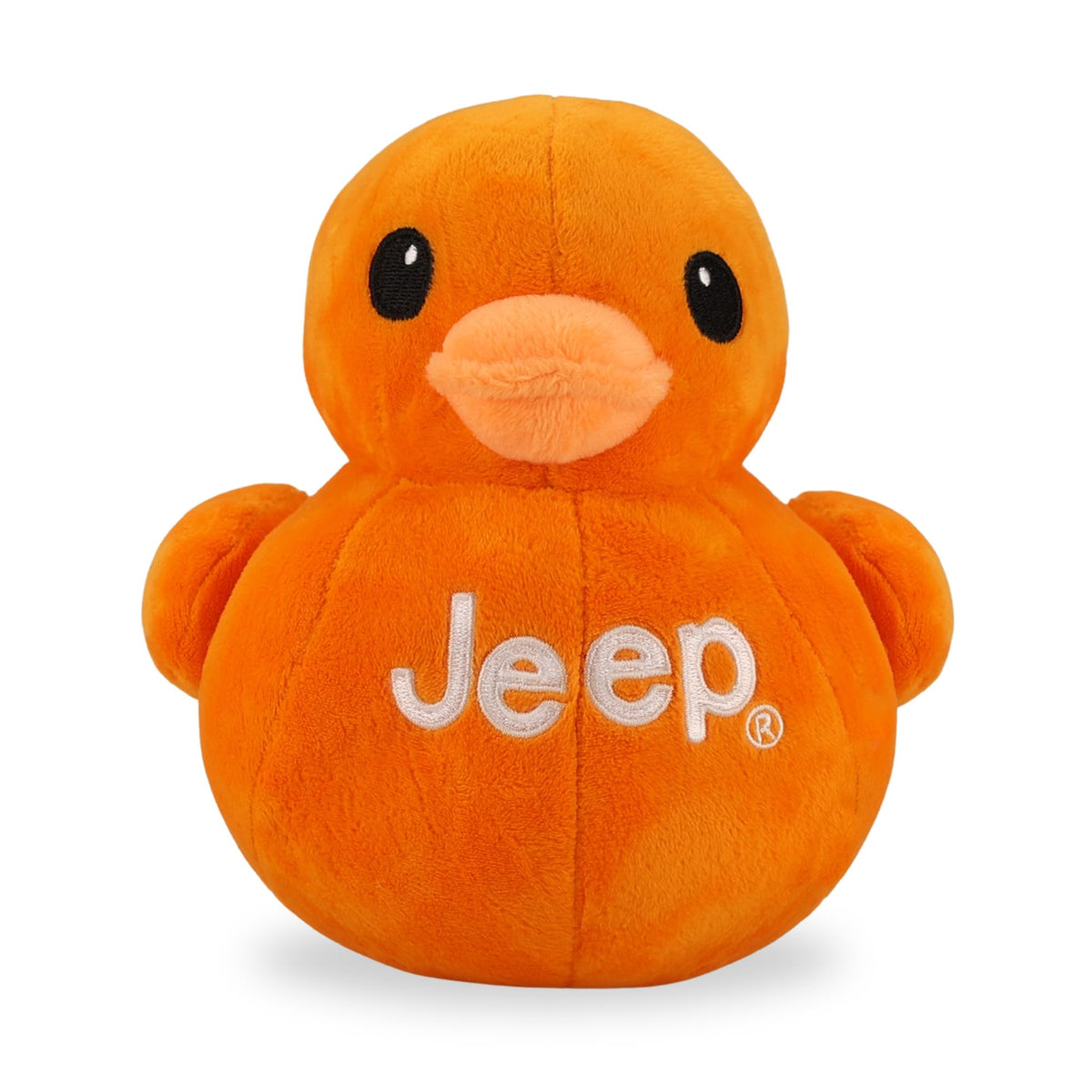 Jeep Text Logo Plush Duck Orange - You’ve Been Ducked (7-inch)