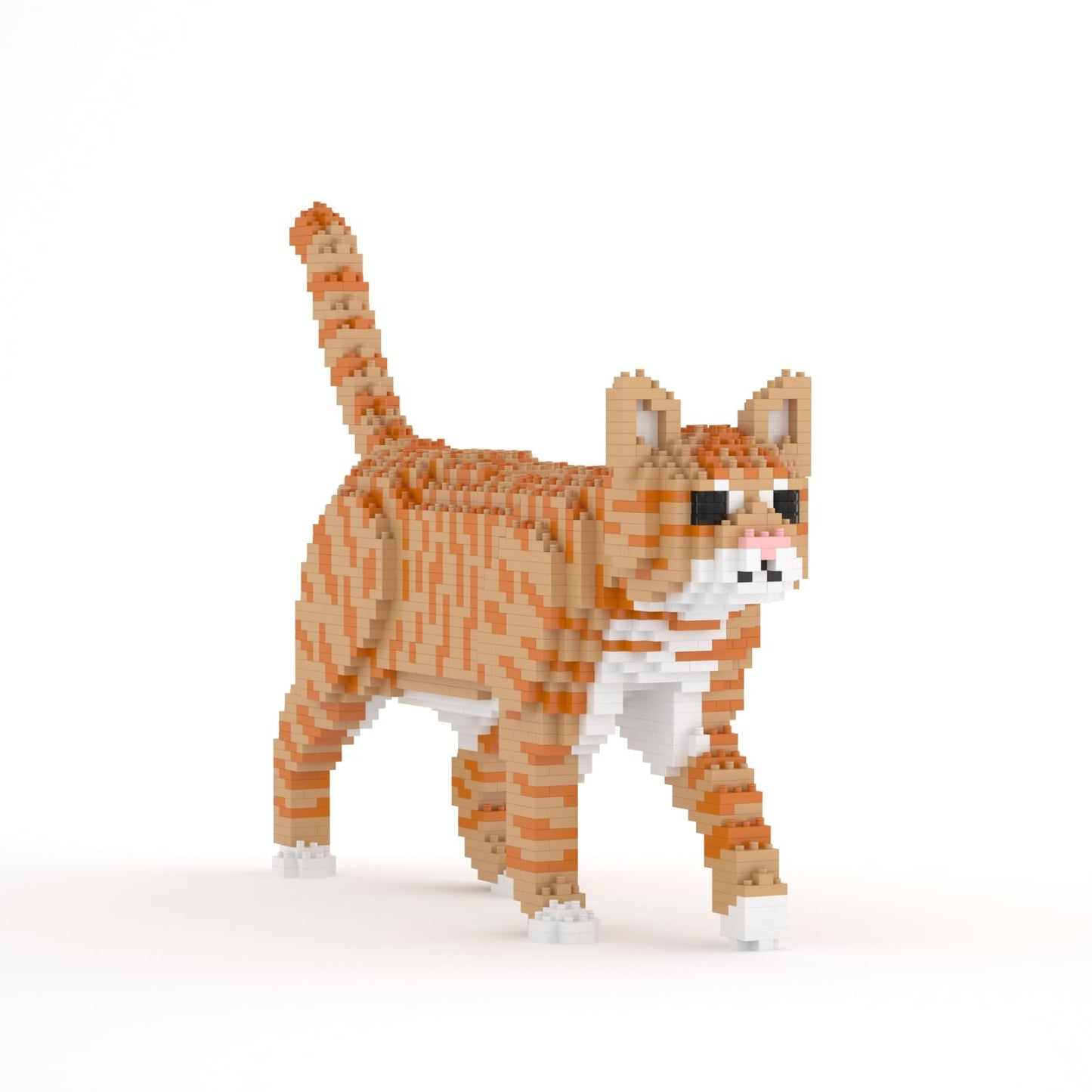 JEKCA Cat 03S-M01B Tabby Cat Building Set | 2170+ Pieces | 14+