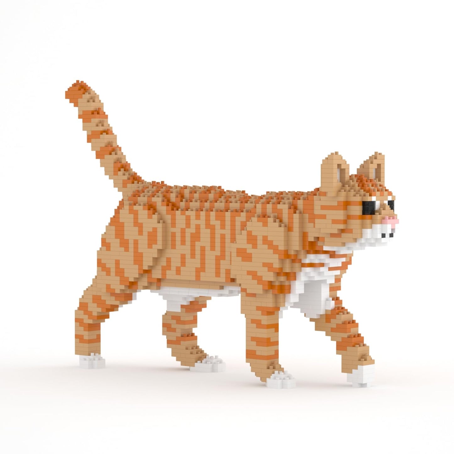 JEKCA Cat 03S-M01B Tabby Cat Building Set | 2170+ Pieces | 14+