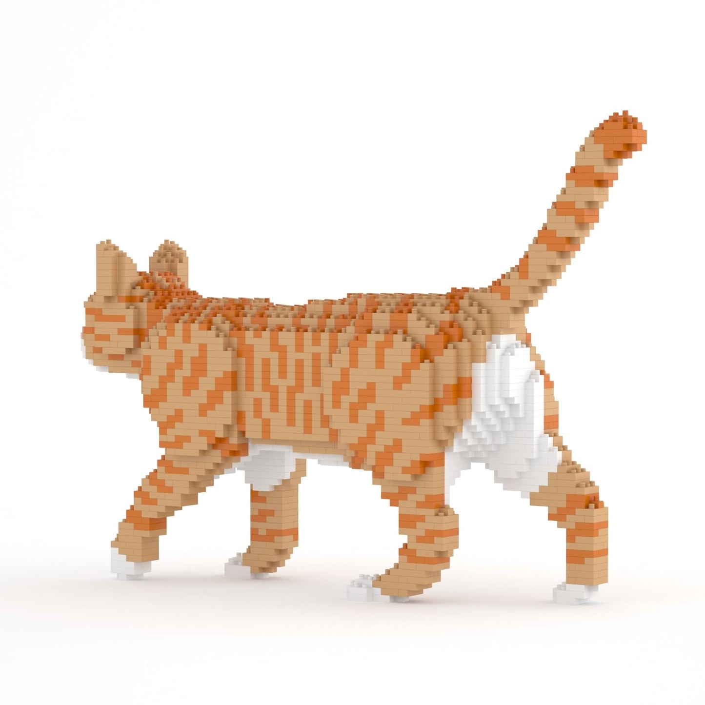 JEKCA Cat 03S-M01B Tabby Cat Building Set | 2170+ Pieces | 14+