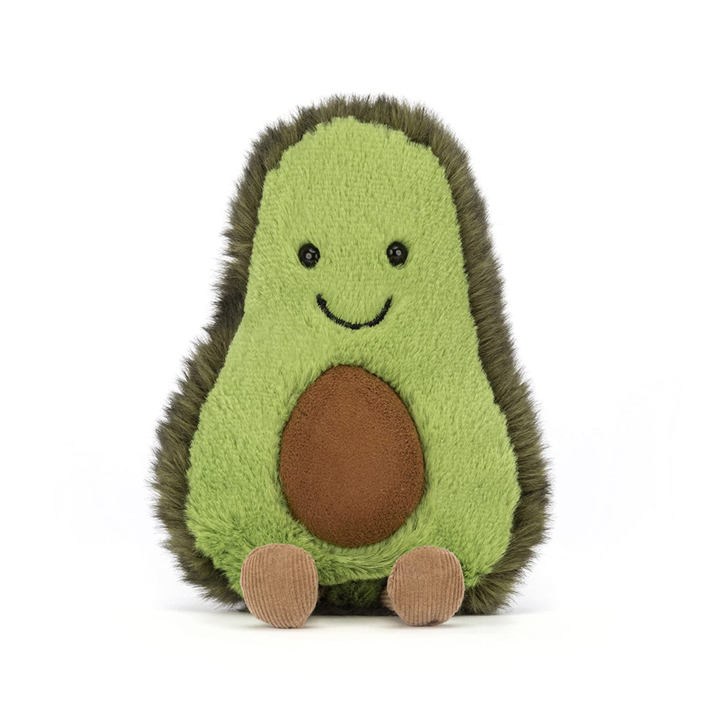 Jellycat Amuseables Avocado Plush Toy – Small 8in, Soft Veggie Plush Gift