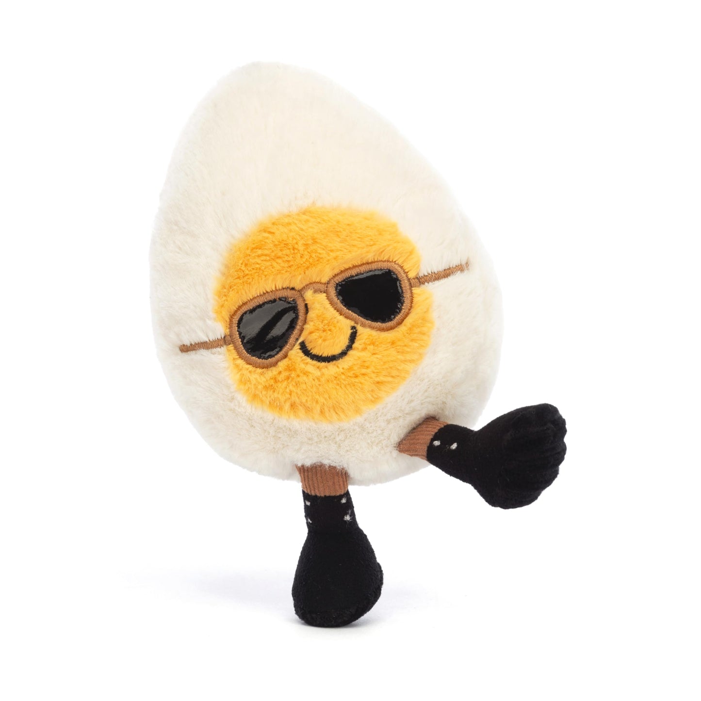 Jellycat Amuseables Boiled Egg Chic Plush Toy – Small 5.5 in | Food Plush Gift Idea