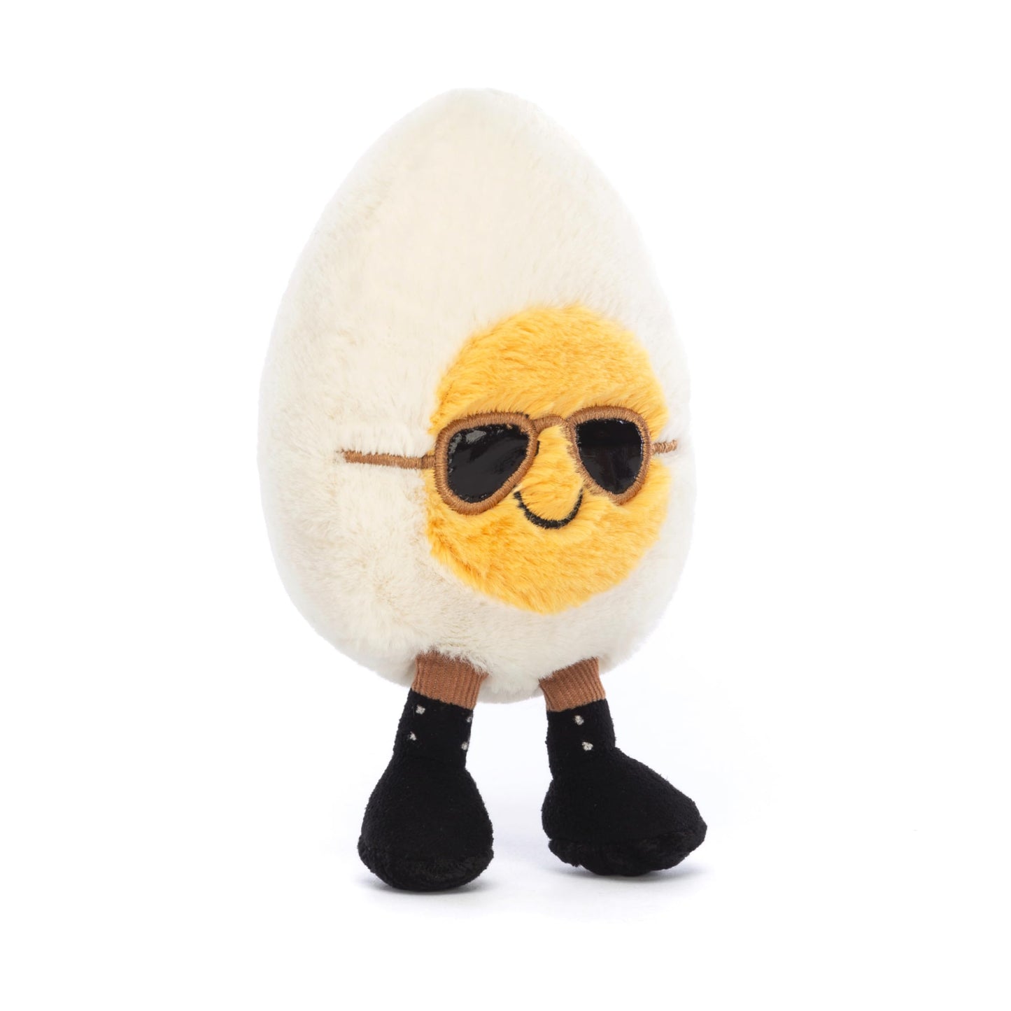 Jellycat Amuseables Boiled Egg Chic Plush Toy – Small 5.5 in | Food Plush Gift Idea