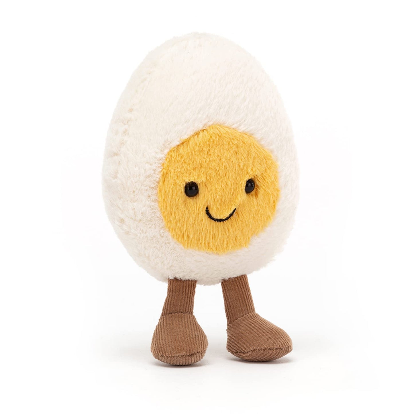 Jellycat Amuseables Boiled Egg Happy Plush Toy – Small 5.5in