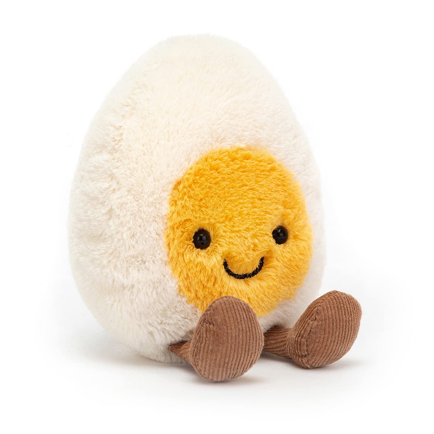 Jellycat Amuseables Boiled Egg Happy Plush Toy – Small 5.5in