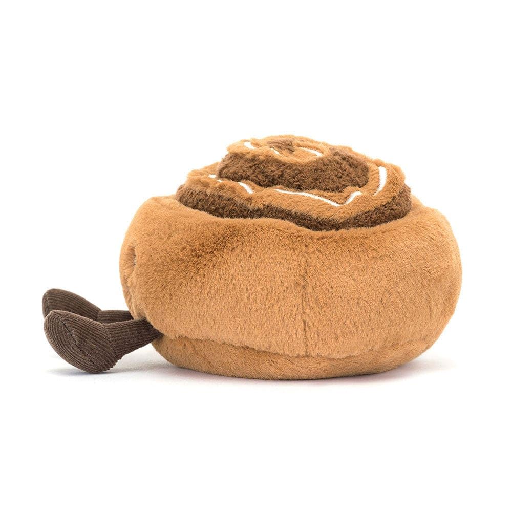 Jellycat Amuseables Cinnamon Bun Plush - Cozy, Cuddly Toy for Kids & Collectors