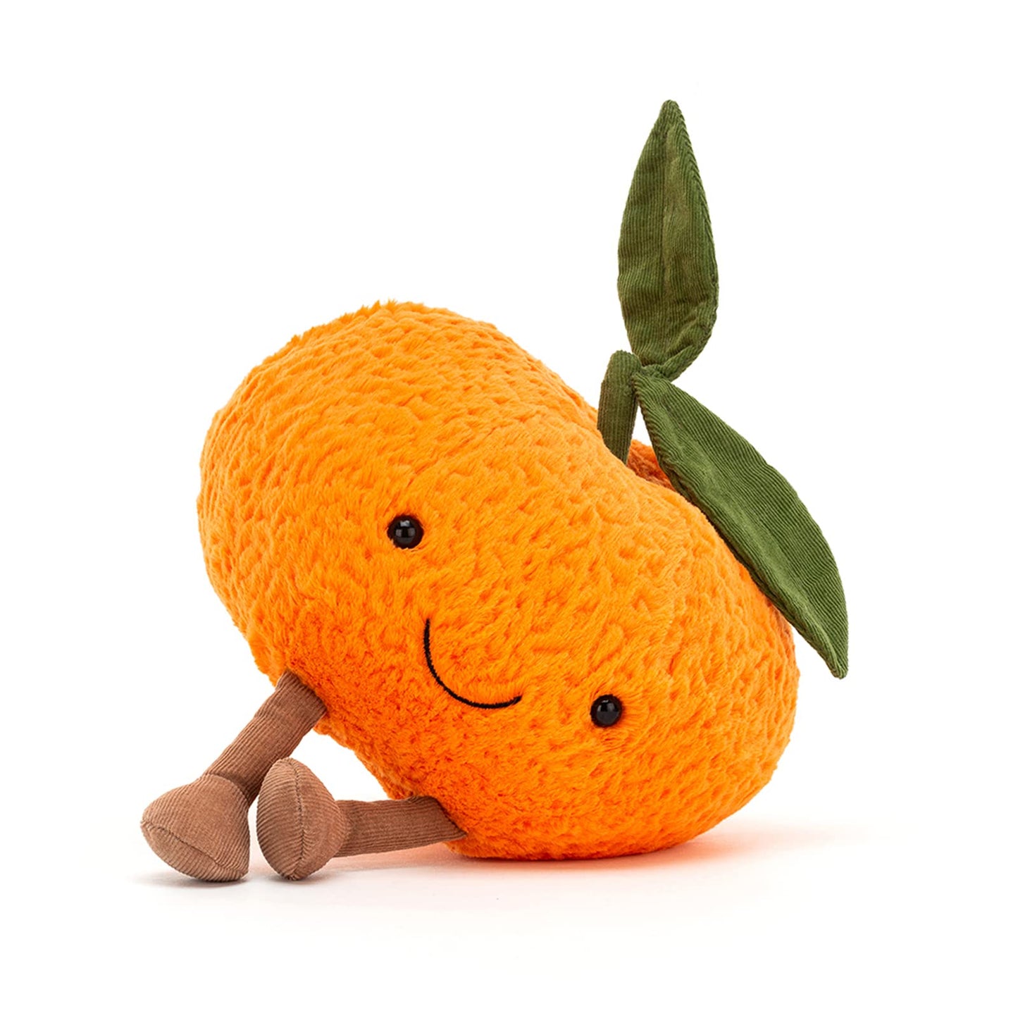 Jellycat Amuseables Clementine – Small 5-Inch Orange Fruit Plush | Soft Toy Gift Idea