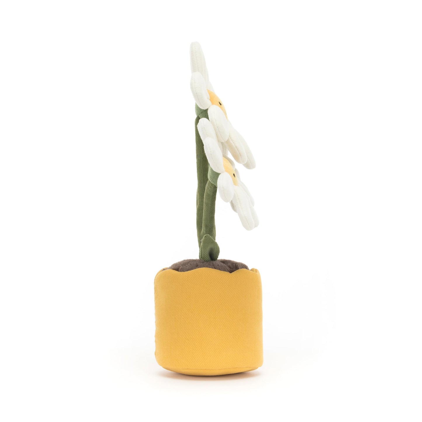 Jellycat Amuseables Daisy Pot Plush – 13-Inch Flower Plant Toy for Nursery Decor & Gift