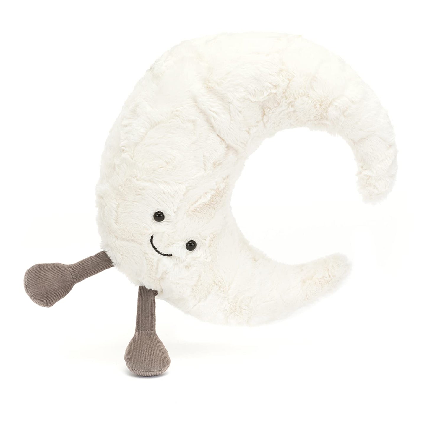 Jellycat Amuseables Moon Stuffed Toy, Medium 10.5-inch Moon Plush - Fun Gift Idea