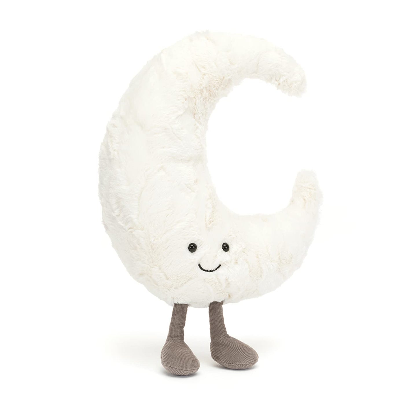 Jellycat Amuseables Moon Stuffed Toy, Medium 10.5-inch Moon Plush - Fun Gift Idea