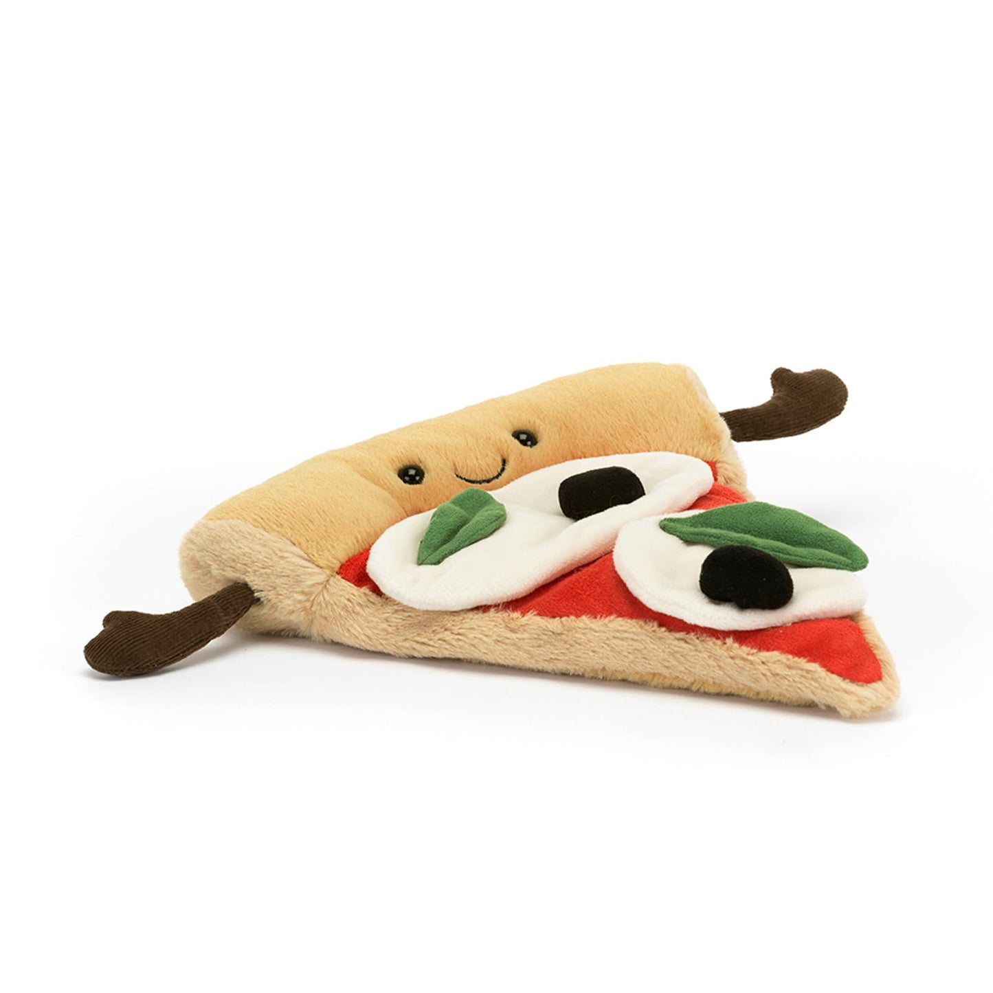 Jellycat Amuseables Slice of Pizza Plush Toy – 9 Inches | Fun Food Plush Gift Idea
