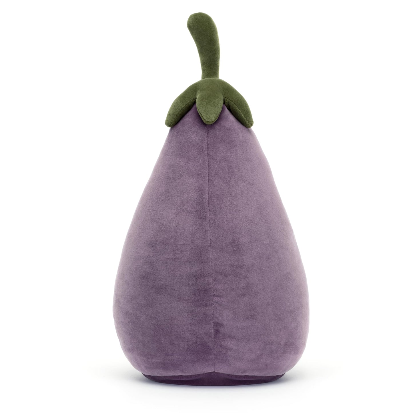 Jellycat Vivacious Vegetable Aubergine Plush Toy – Large 15.7-Inch Eggplant Plush for Cuddles