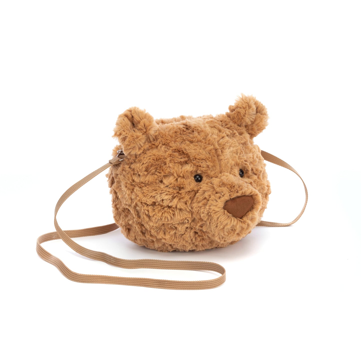 Jellycat Bartholomew Bear Plush Bag 7-Inch Crossbody Purse