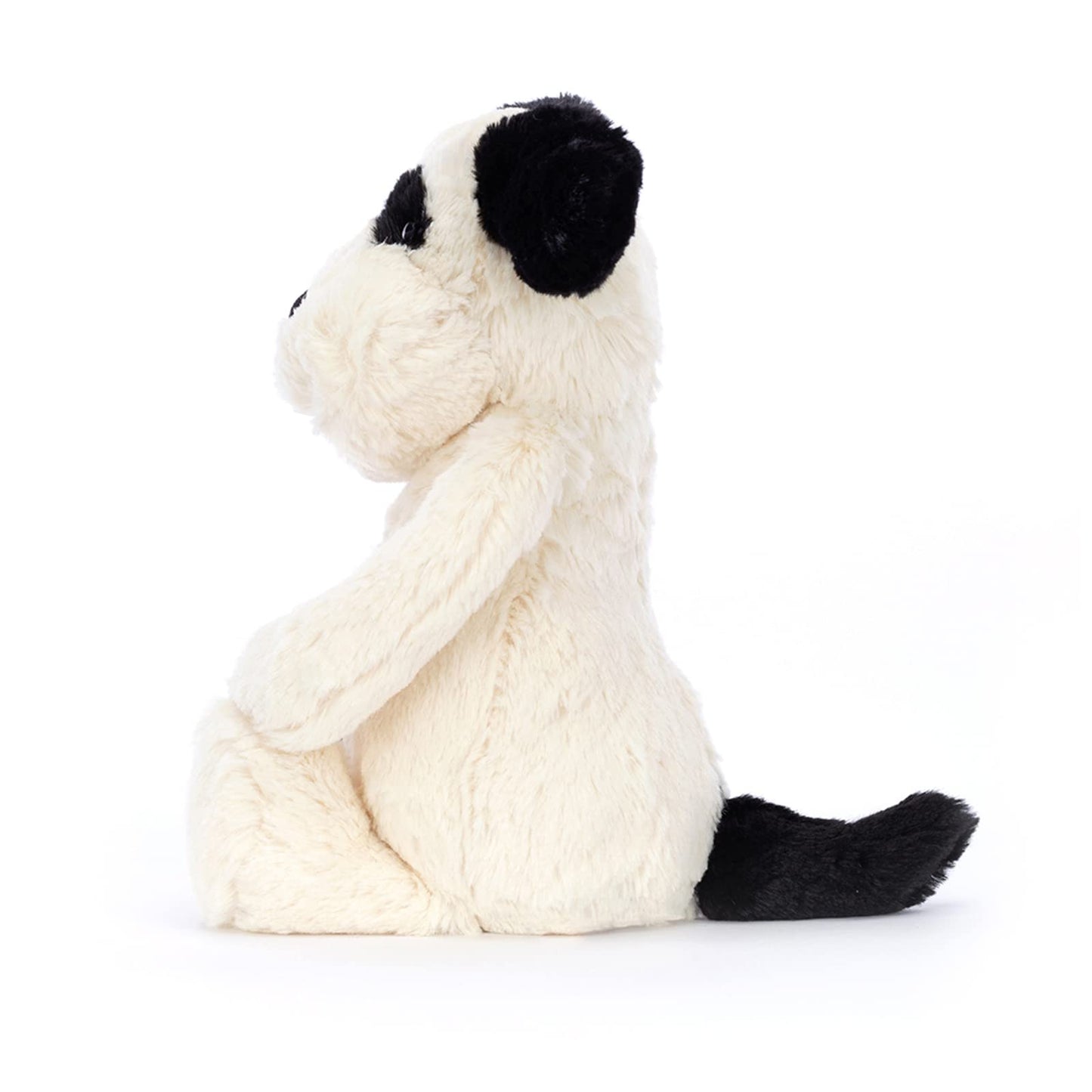 Jellycat Bashful Black & Cream Puppy Plush – 12-Inch Medium