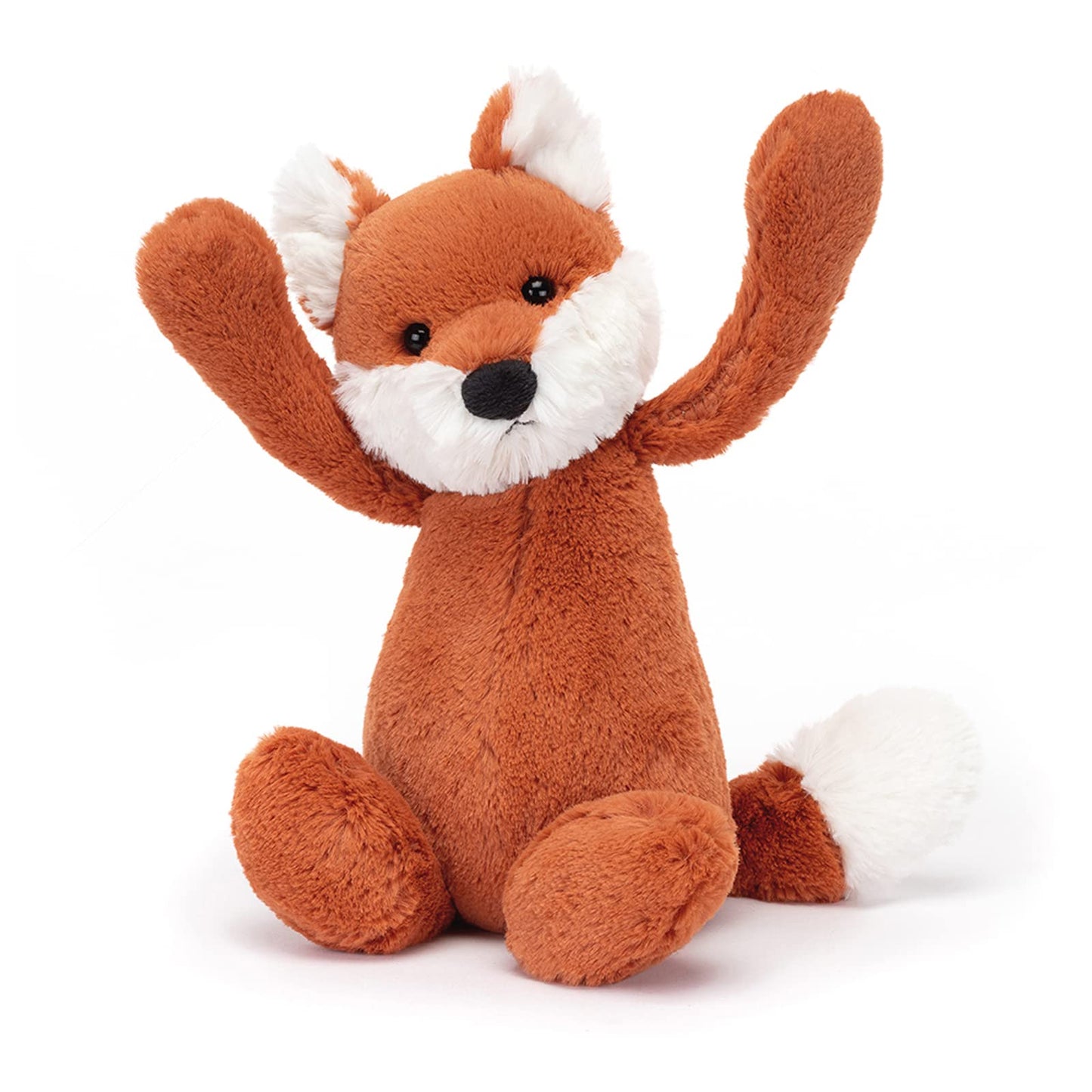 Jellycat Bashful Fox Cub – 12-Inch Woodland Plush Toy, Soft Premium Fabric, Gift-Ready