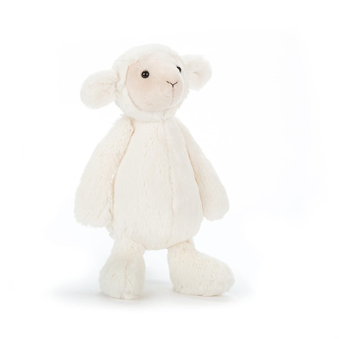 Jellycat Bashful Lamb Medium 12-Inch Plush Toy | Soft, Lovable Lamb Gift
