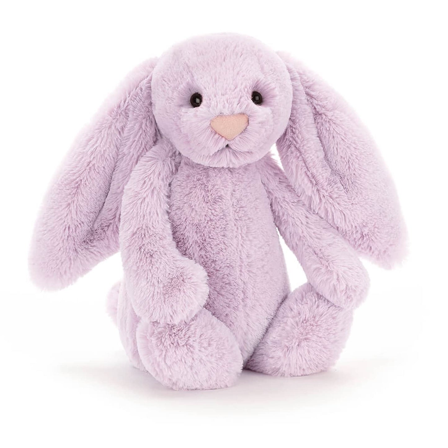 Jellycat Bashful Lilac Bunny - Medium 12-Inch Plush Toy | Soft Stuffed Animal