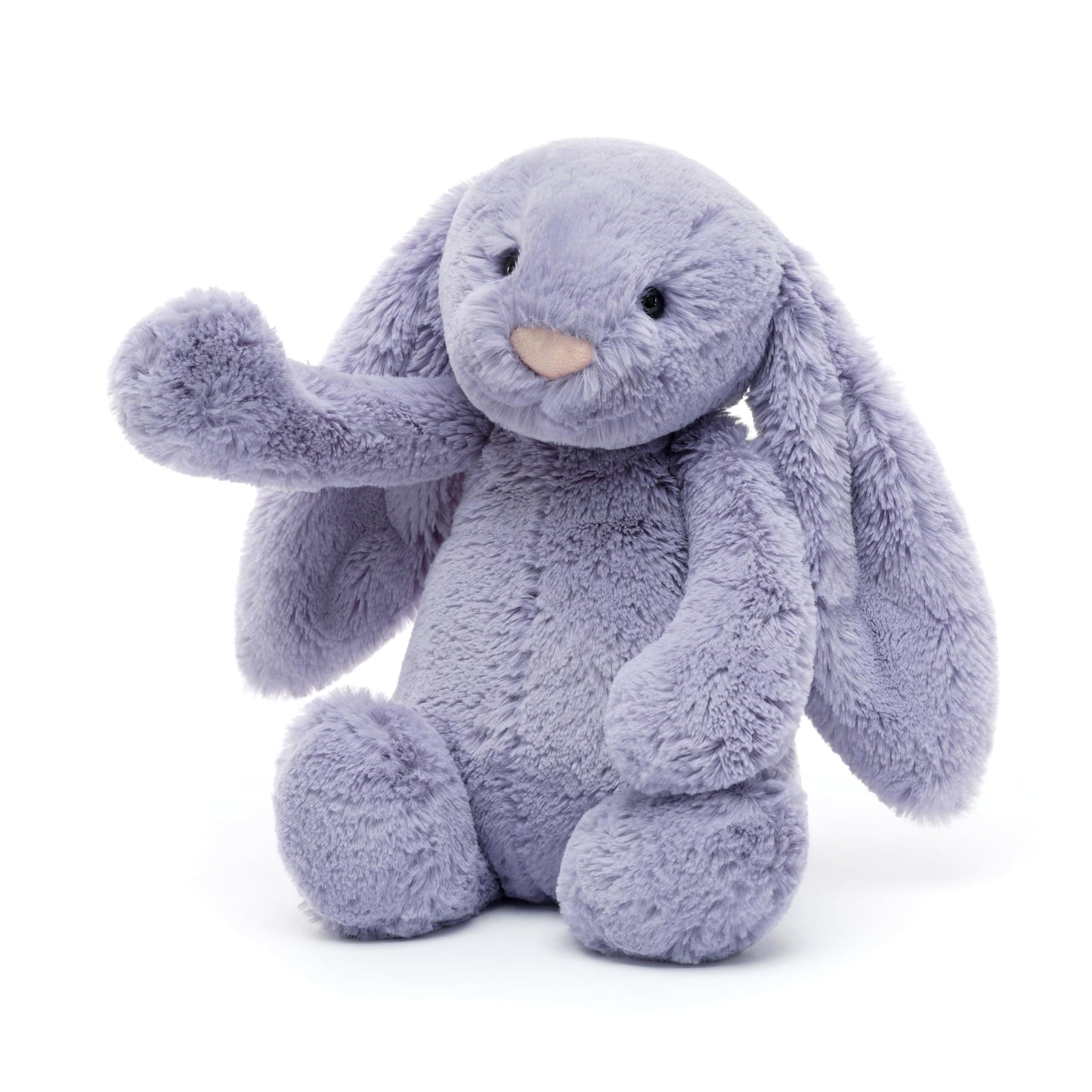 Jellycat Bashful Viola Bunny – 12in Plush Toy | Soft Violet Rabbit Gift