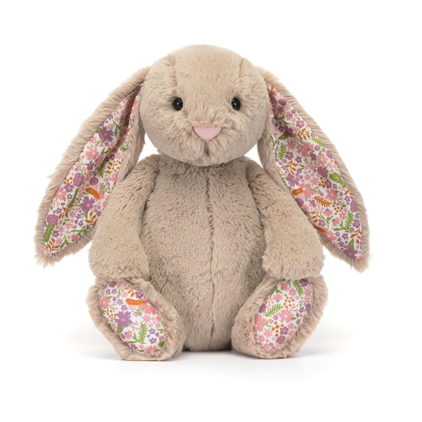 Jellycat Blossom Beige Bunny 'Petal' Original — Floral Plush Toy