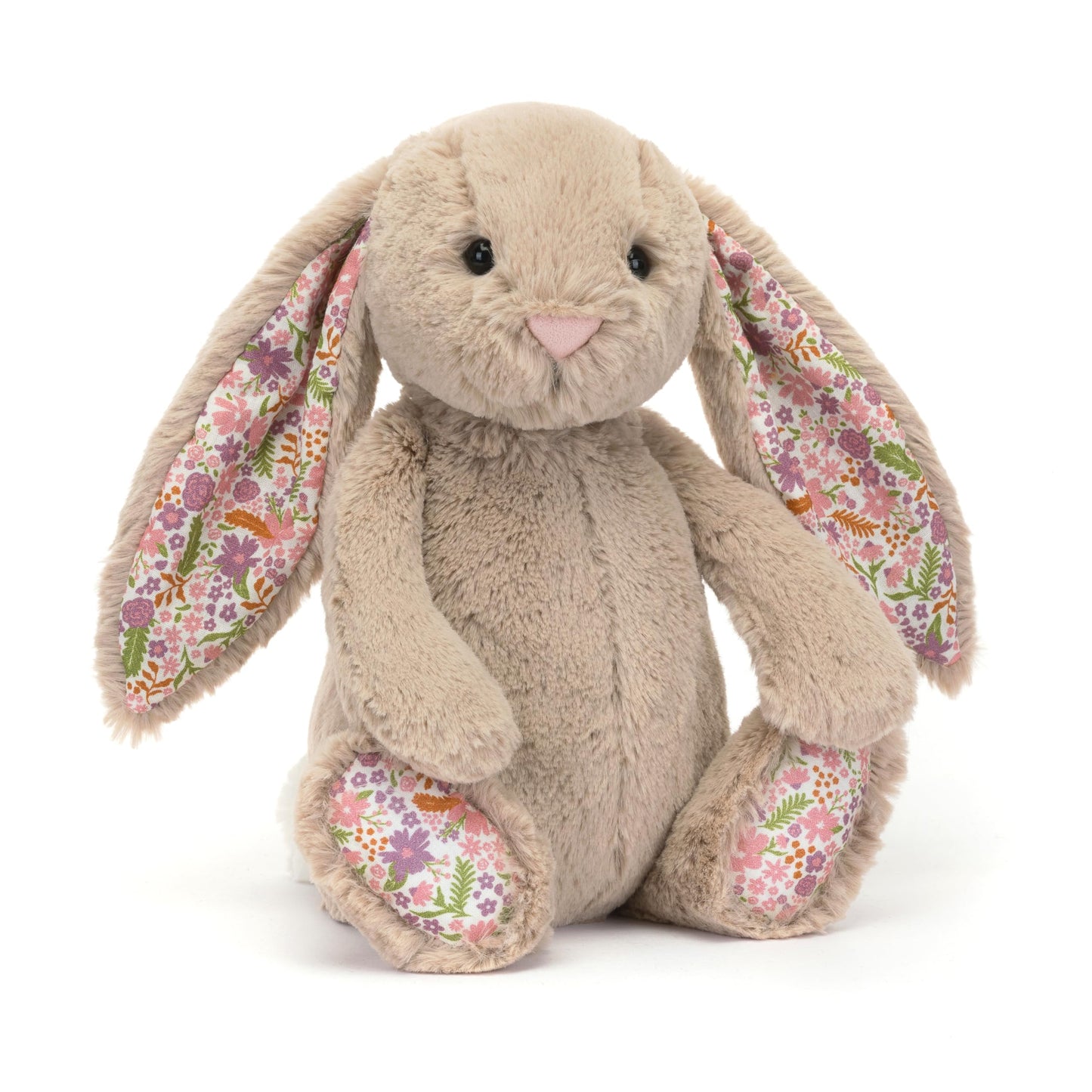 Jellycat Blossom Beige Bunny 'Petal' Original — Floral Plush Toy