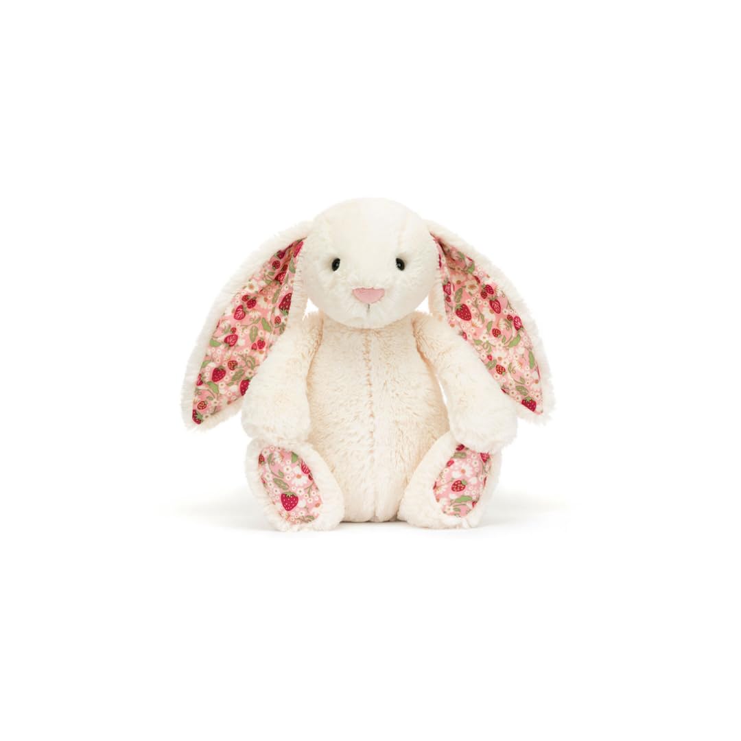 Jellycat Blossom Cream Bunny Berry Original – Plush Toy