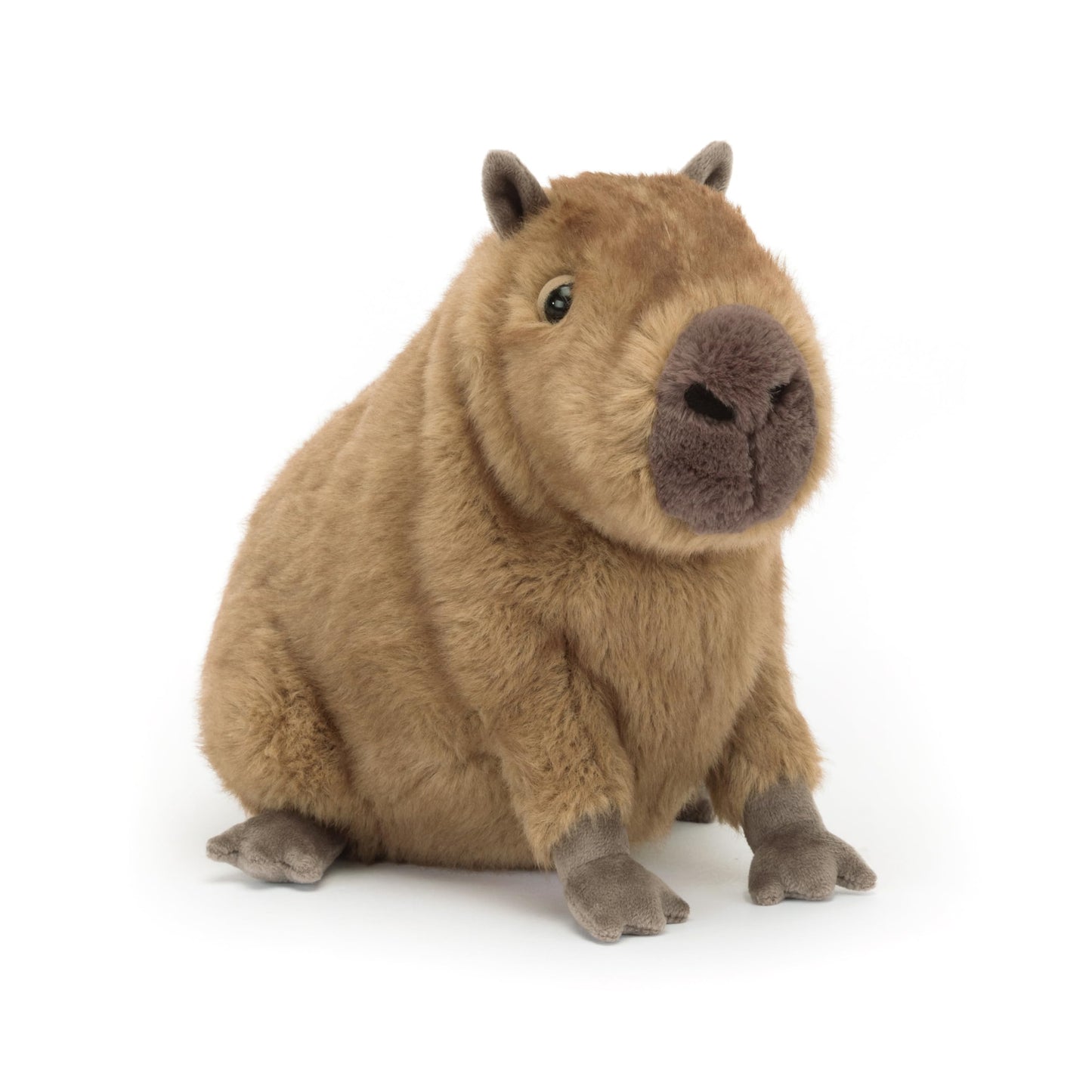 Jellycat Clyde Capybara Stuffed Animal – 9.5-inch Capybara Plush Toy