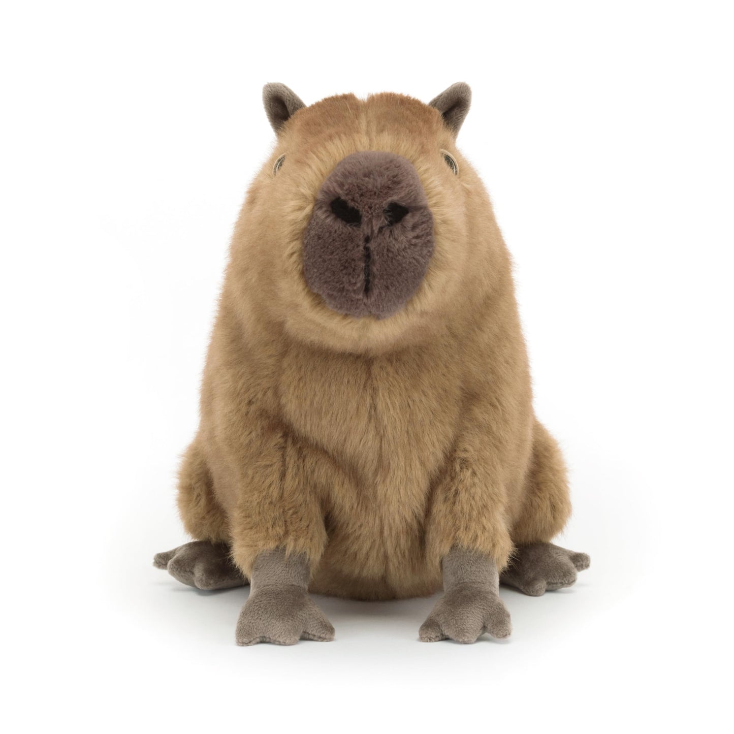 Jellycat Clyde Capybara Stuffed Animal – 9.5-inch Capybara Plush Toy