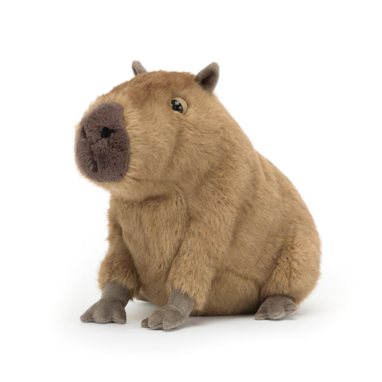 Jellycat Clyde Capybara Stuffed Animal – 9.5-inch Capybara Plush Toy