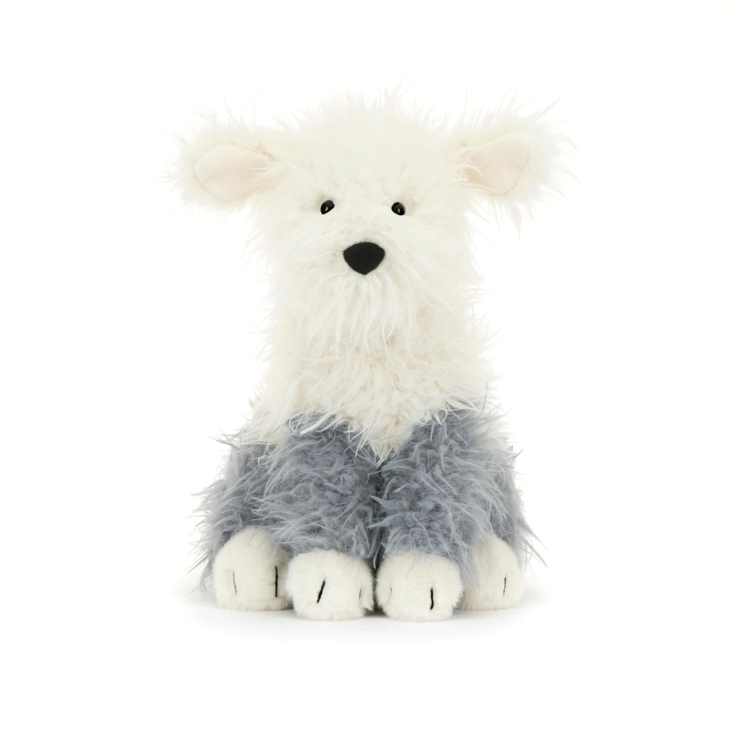 Jellycat Ewert Sheepdog Plush — Soft Cream-Grey Toy for Cuddles & Play