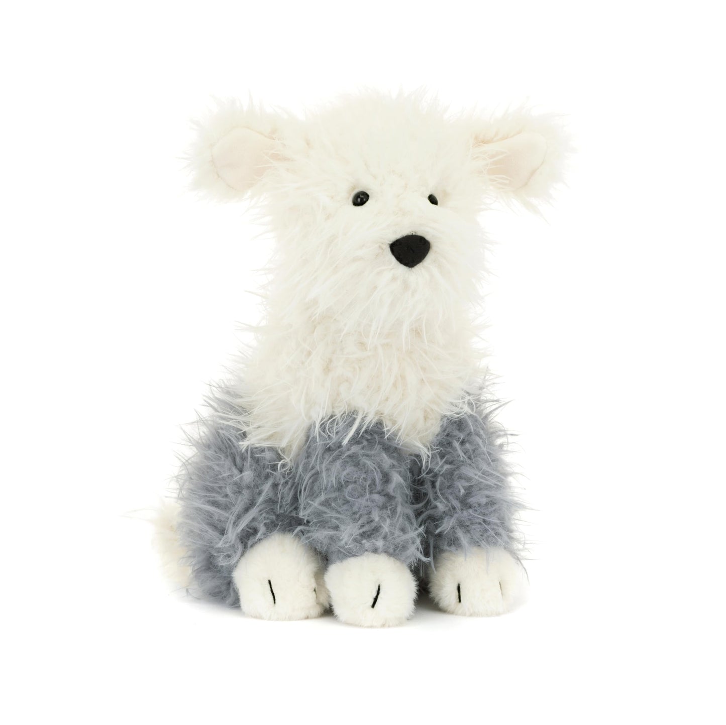 Jellycat Ewert Sheepdog Plush — Soft Cream-Grey Toy for Cuddles & Play