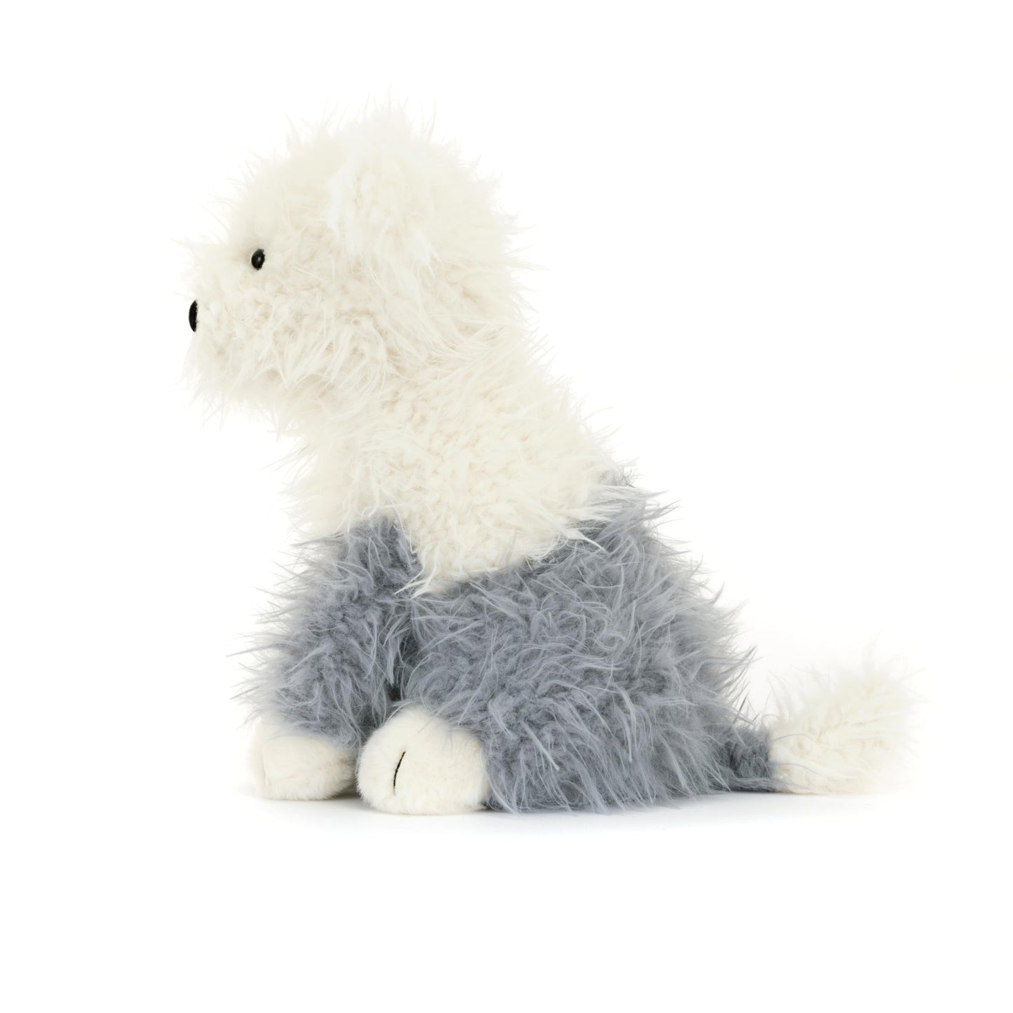 Jellycat Ewert Sheepdog Plush — Soft Cream-Grey Toy for Cuddles & Play