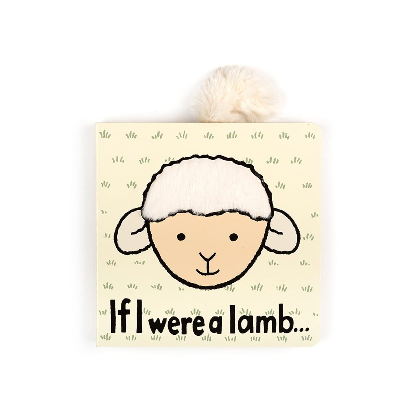 Jellycat If I Were a Lamb: Touch & Feel Board Book for Babies