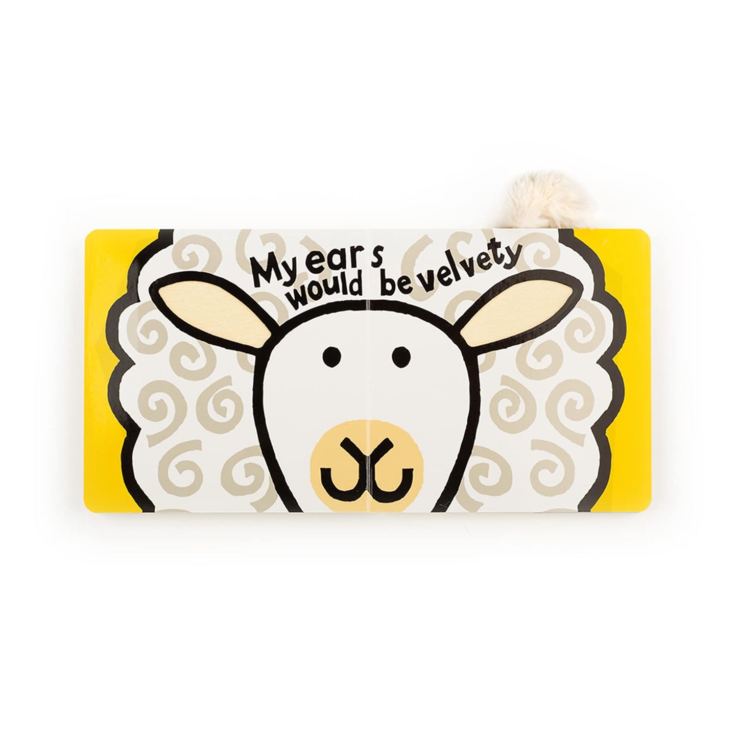 Jellycat If I Were a Lamb: Touch & Feel Board Book for Babies