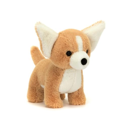 Jellycat Isobel Chihuahua Plush — Cozy Travel Companion with Dreamy Honey Fur